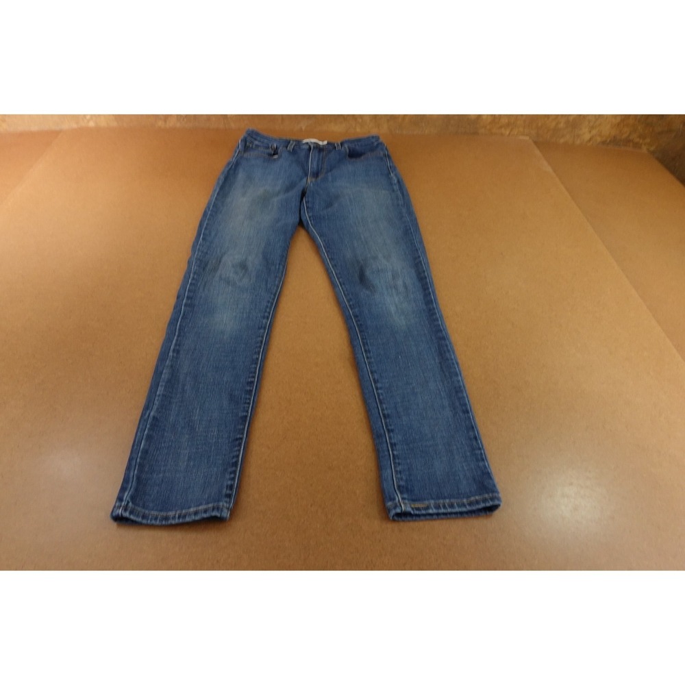 Levis 721 Womens Size 30 Regular Medium Wash Denim High Rise Skinny Jeans‎